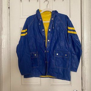 Vintage 70/80s reversible raincoat